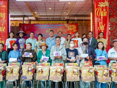 Mekong River đồng hành cùng Ban ái hữu nghệ sĩ – Hội Sân khấu TPHCM trao quà tết cho Nghệ sĩ